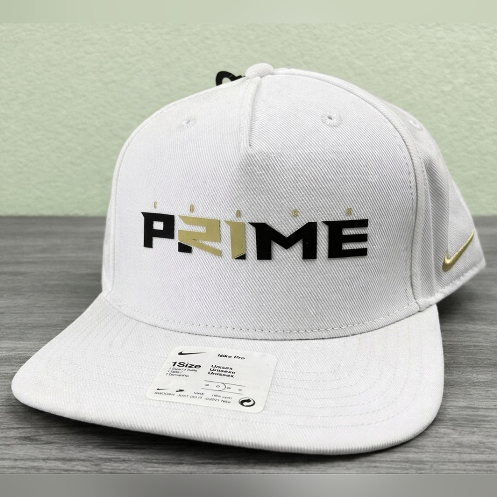 NEW Nike Coach Prime Hat Pro Snap Back Cap One Size Deion Sanders